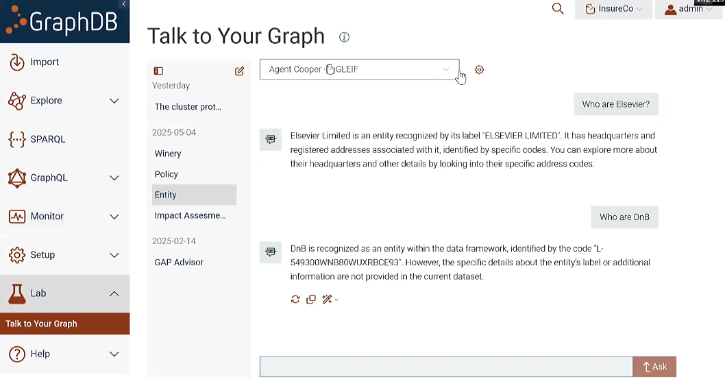 Talk to Your Graph
