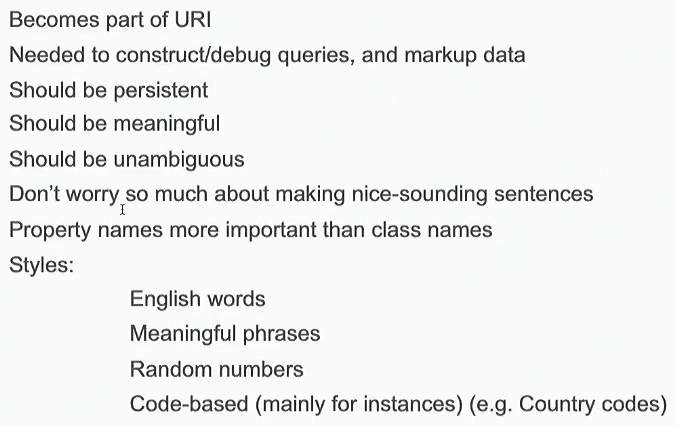 Element Local Naming